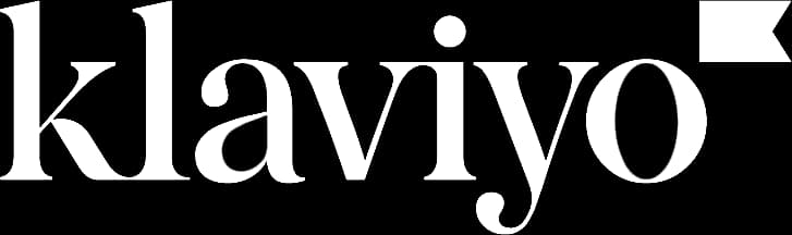 Klaviyo logo white