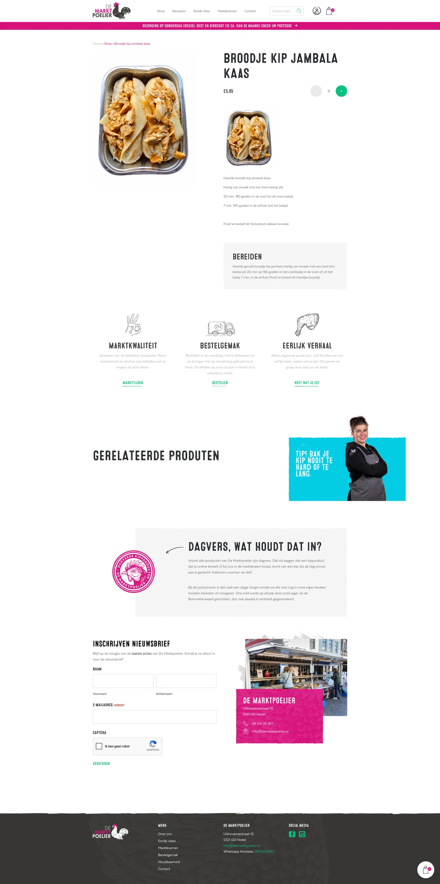 Case webshop de marktpoelier