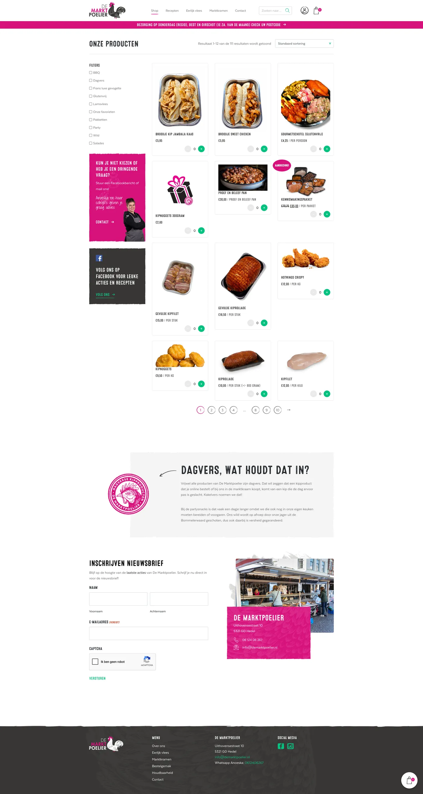 Case webshop de marktpoelier