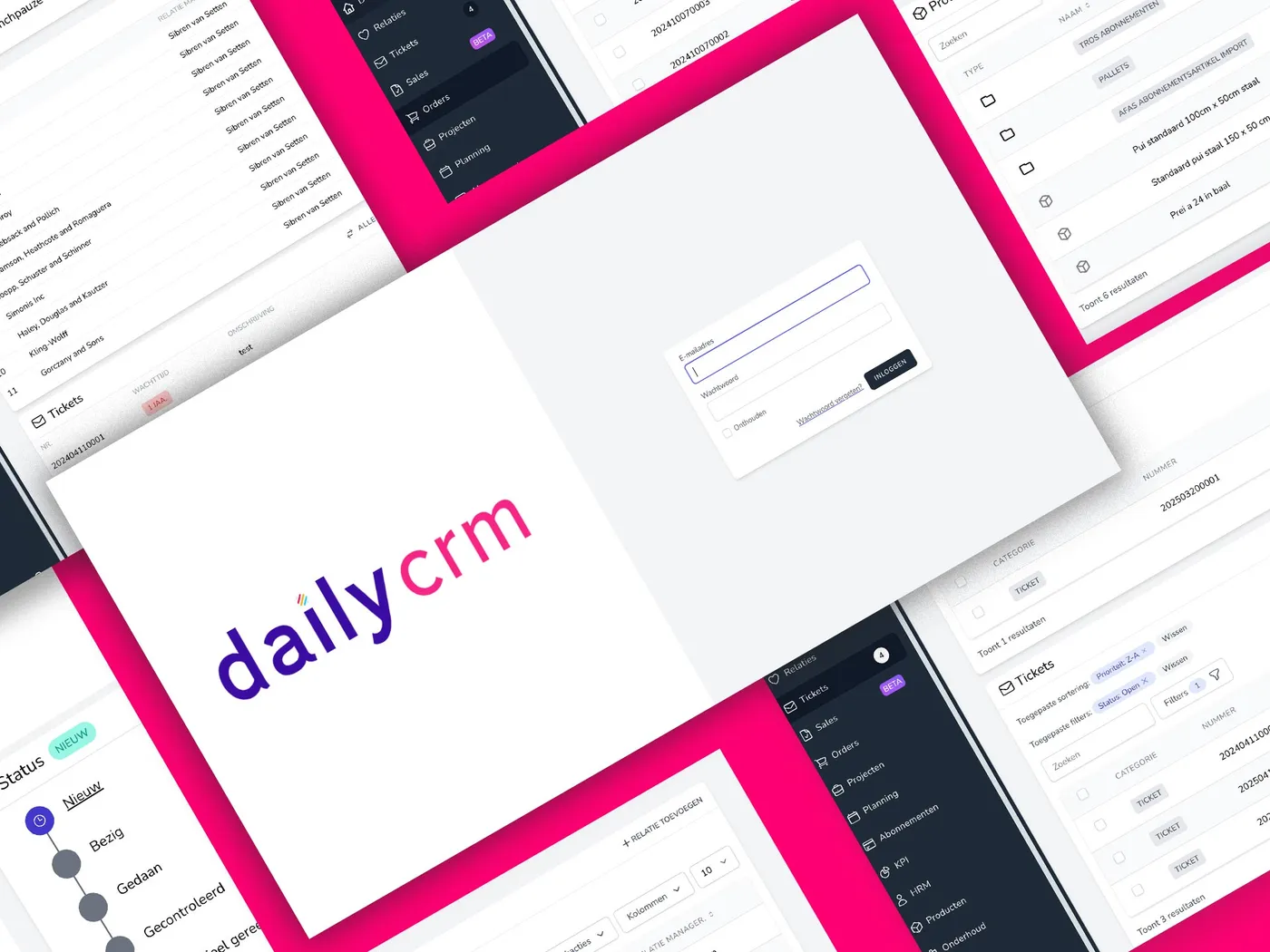 Case development dailycrm