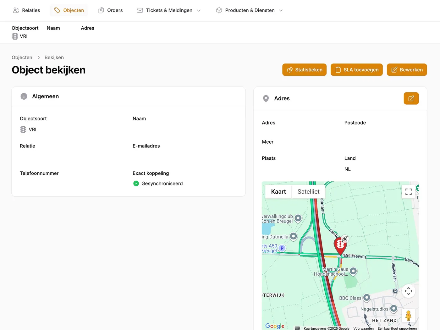 ITOS InControl — dashboard