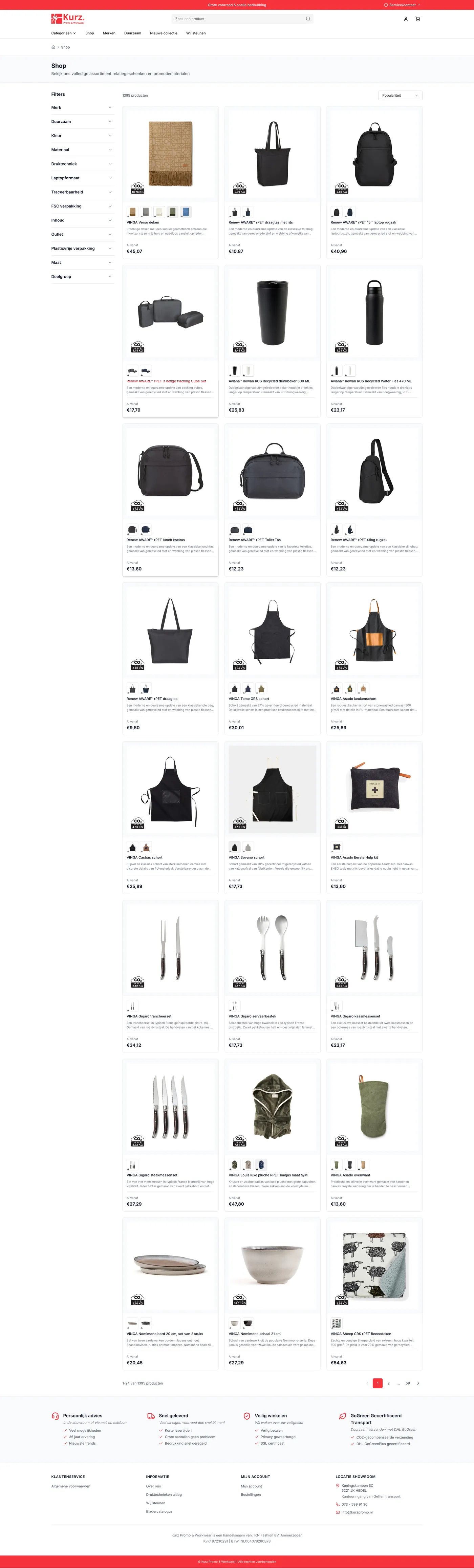 Screencapture kurzpromo nl shop 2026 05 06 16 21 46